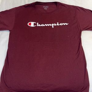 Maroon Champion Tee Shirt